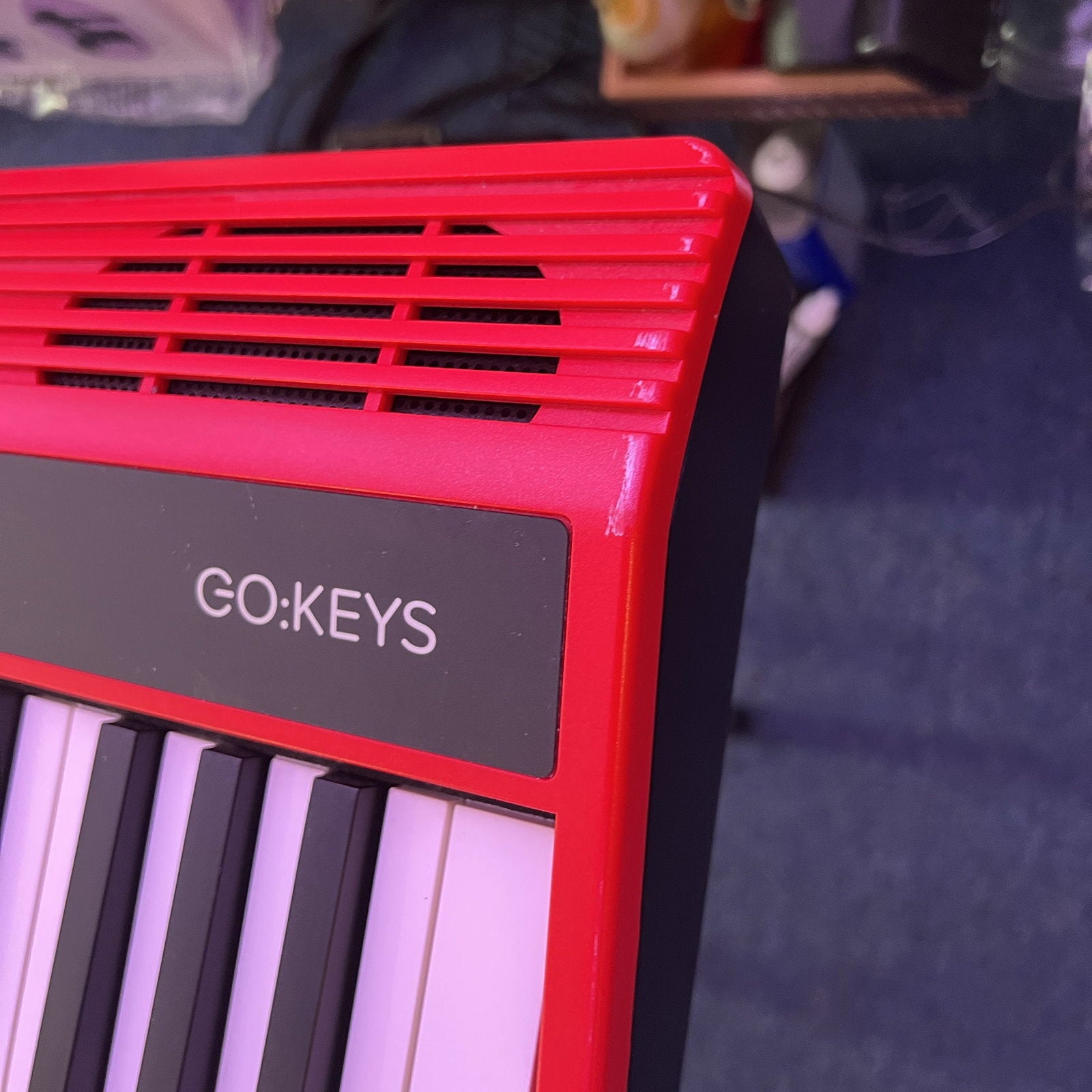 Roland GO:KEYS Music Creation Keyboard (GO-61K) Red - Used