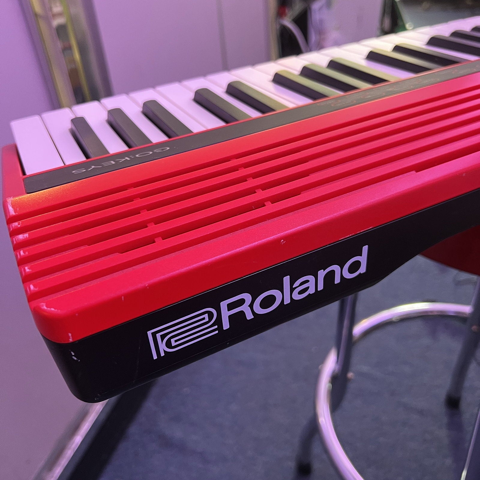 Roland GO:KEYS Music Creation Keyboard (GO-61K) Red - Used