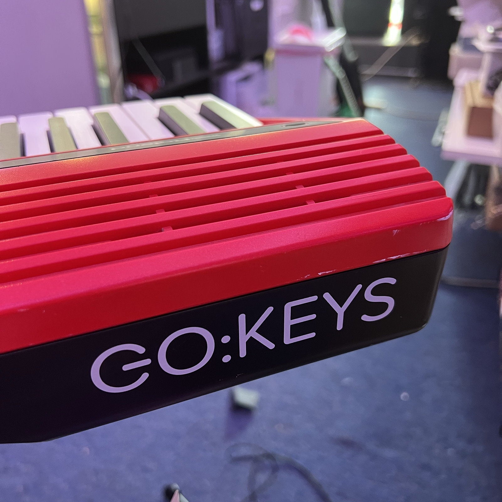 Roland GO:KEYS Music Creation Keyboard (GO-61K) Red - Used