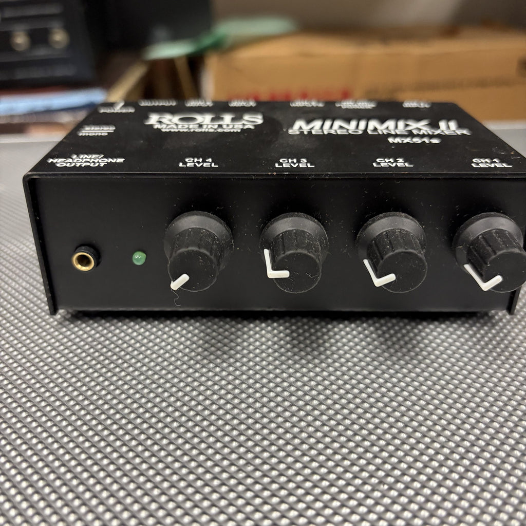 Rolls MX51s Mini-Mix 2 Stereo Line Mixer
