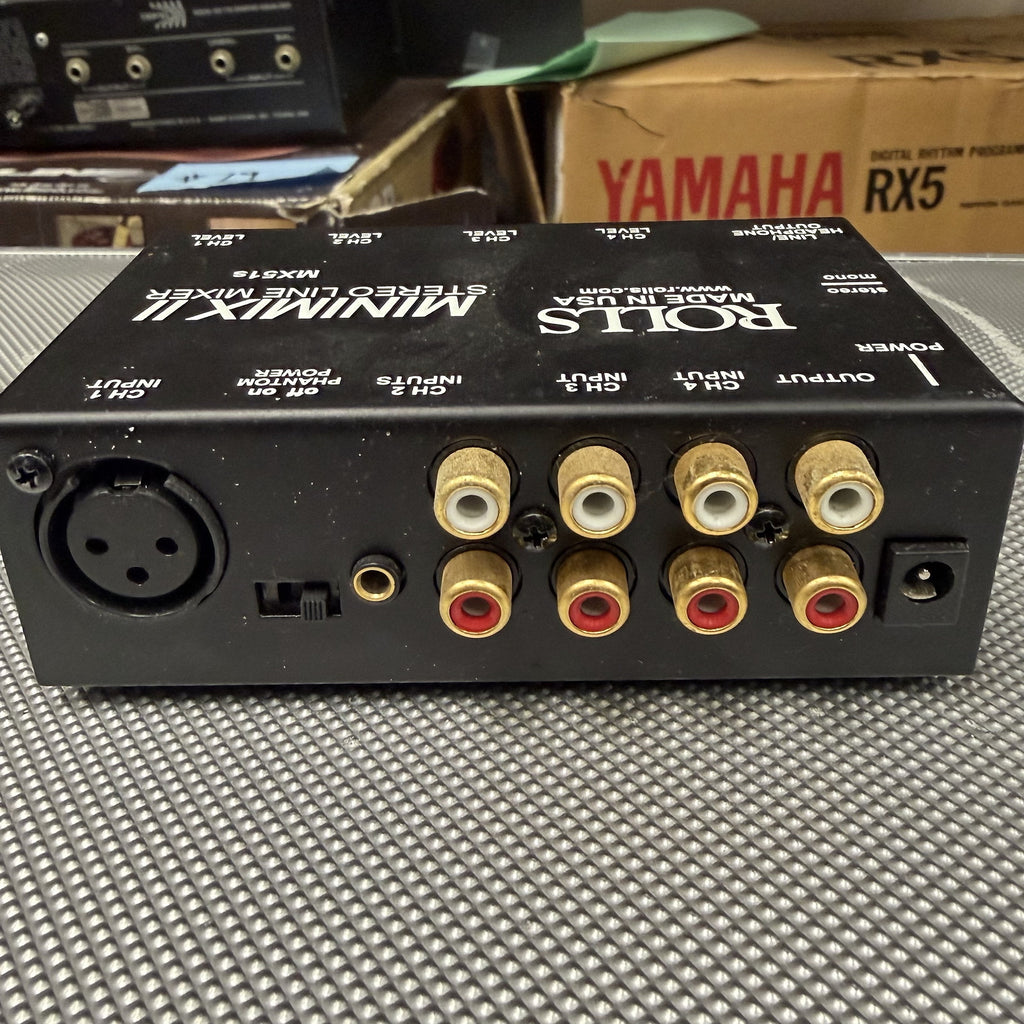Rolls MX51s Mini-Mix 2 Stereo Line Mixer