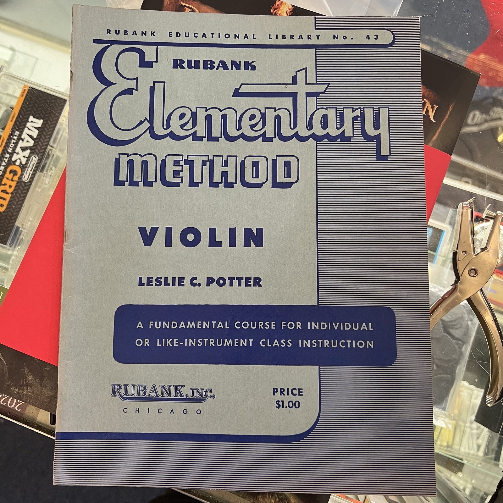 Violin Books - Rubank and Mel Bay Primer, Used