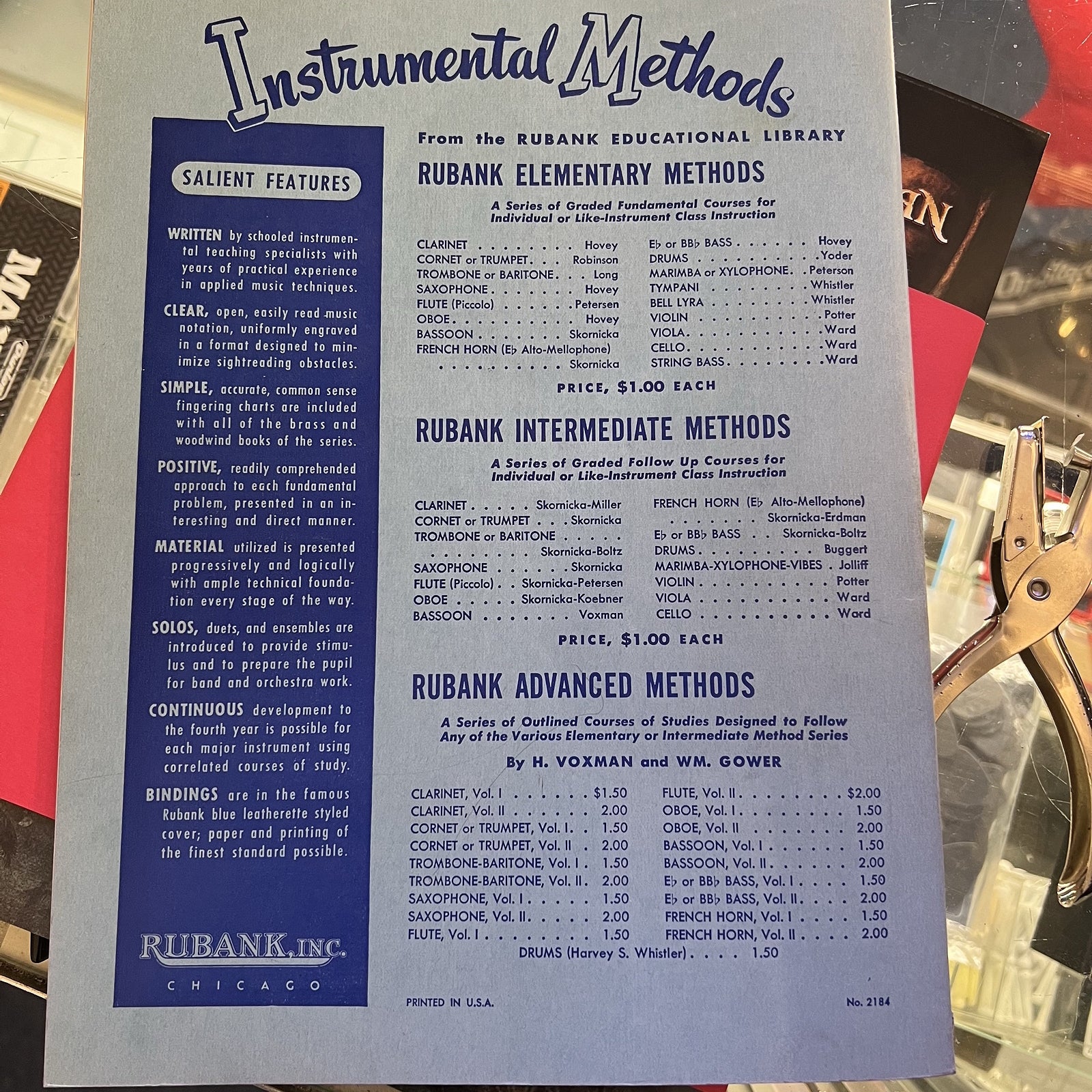 Violin Books - Rubank and Mel Bay Primer, Used
