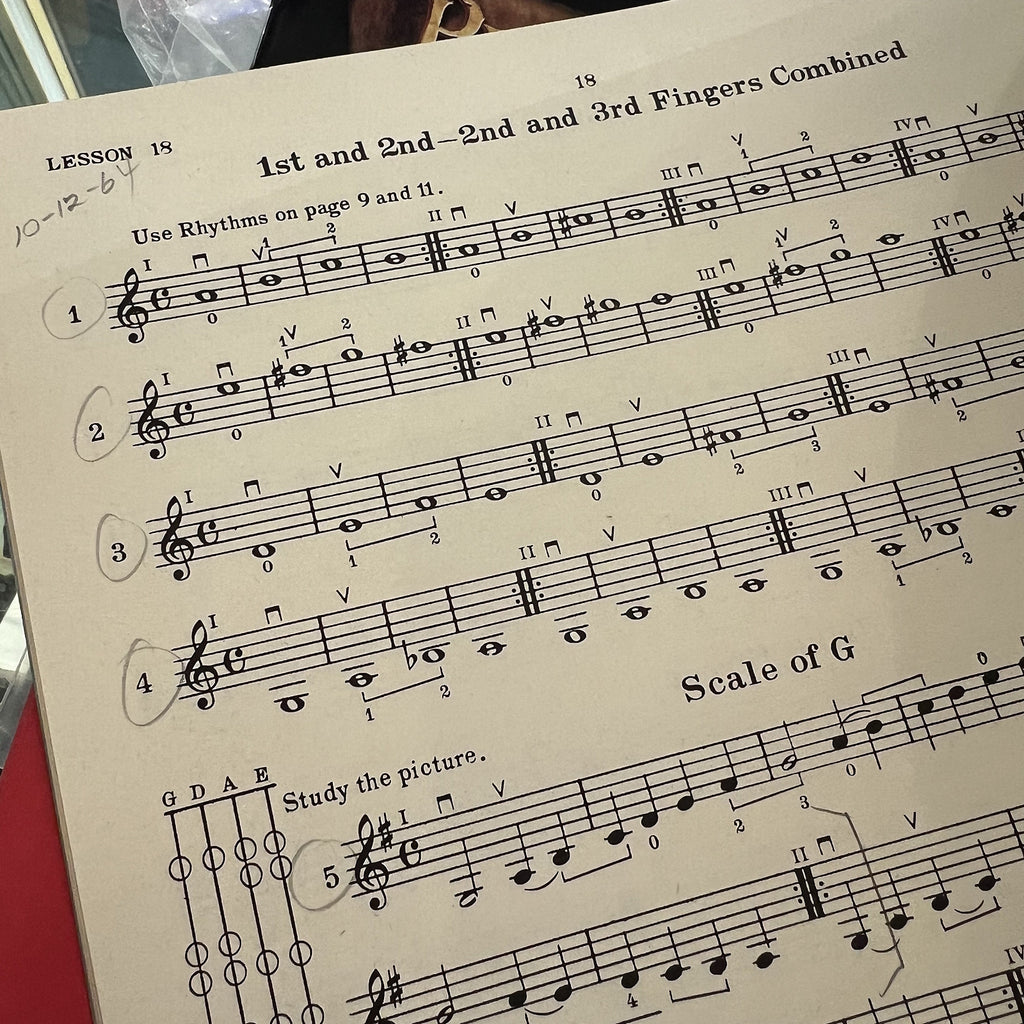 Violin Books - Rubank and Mel Bay Primer, Used