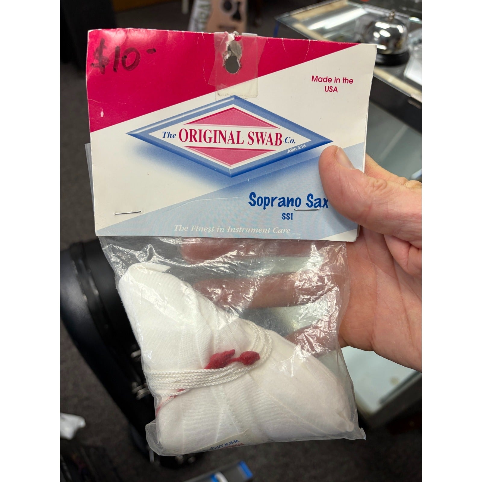 SS1 Original Soprano Sax Swab