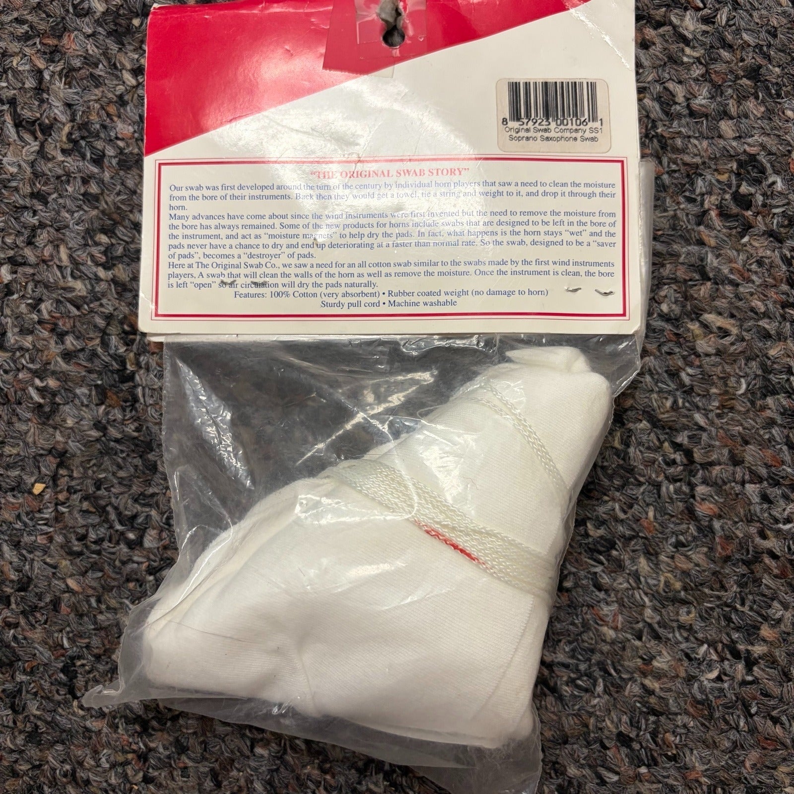SS1 Original Soprano Sax Swab