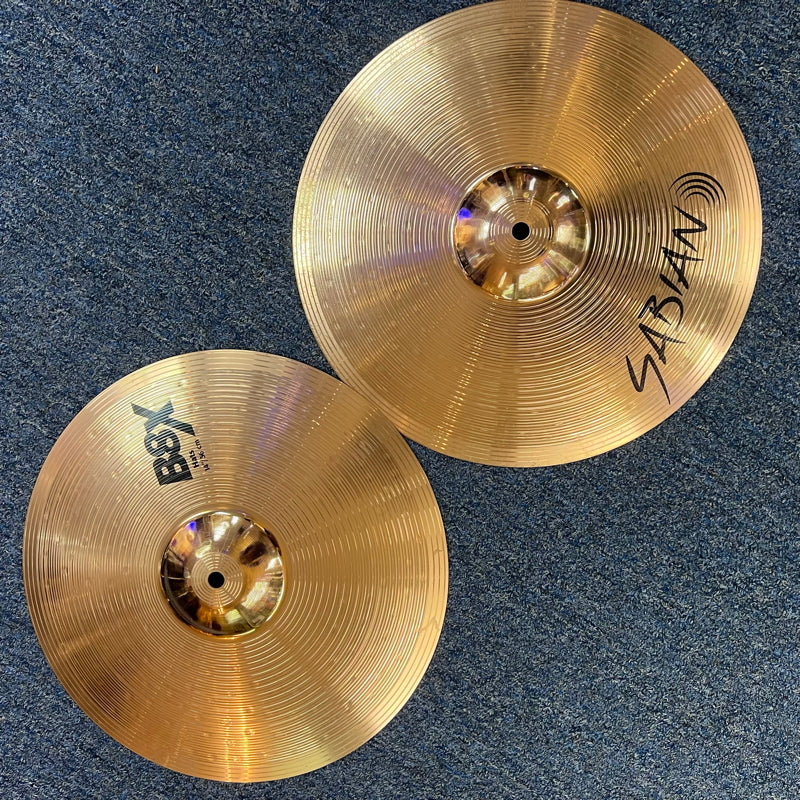 Sabian 14" B8X Hi-Hat Cymbals - Used