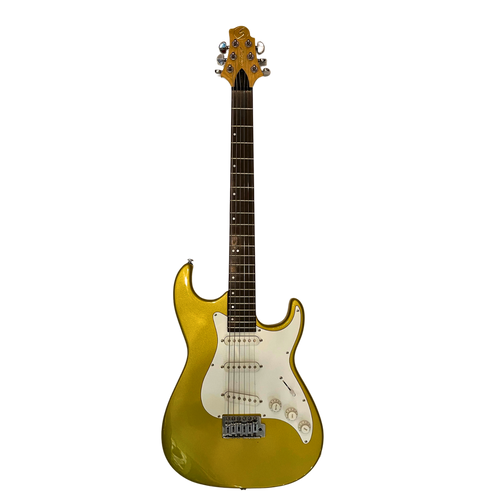 Samick MB-1/MG Greg Bennett Malibu Series S-Style Electric Guitar - Gold (Used)
