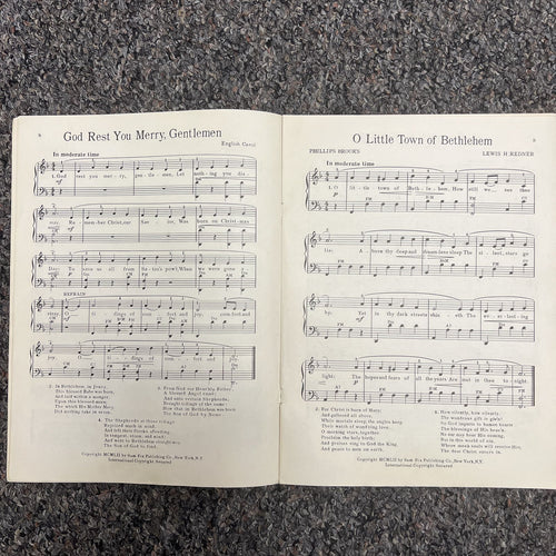 Sedlon’s Christmas Carol’s For Accordion