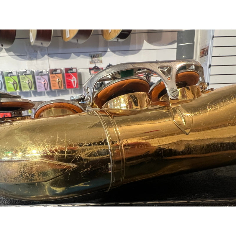 Selmer Bundy II Alto Saxophone Sax for Parts or Repair Project As-Is w/case