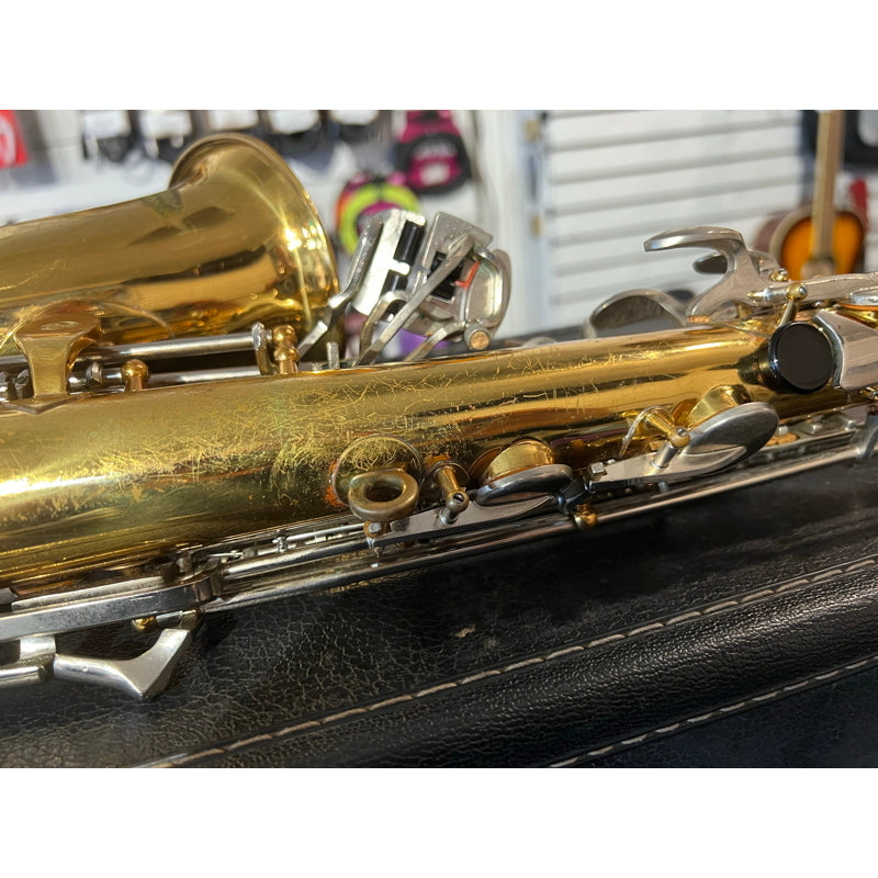 Selmer Bundy II Alto Saxophone Sax for Parts or Repair Project As-Is w/case