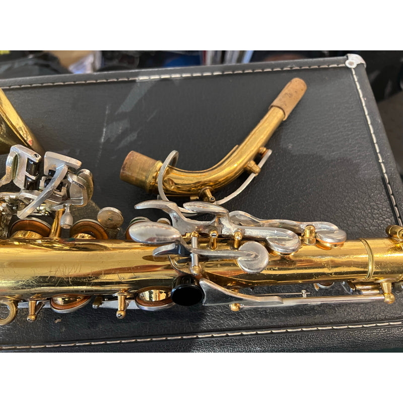Selmer Bundy II Alto Saxophone Sax for Parts or Repair Project As-Is w/case