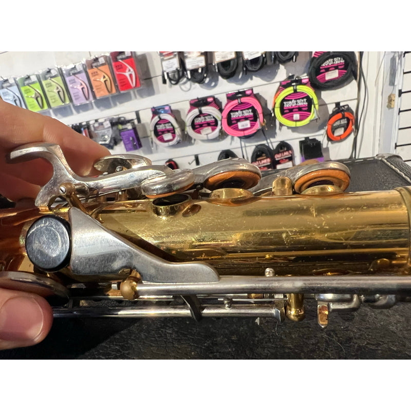 Selmer Bundy II Alto Saxophone Sax for Parts or Repair Project As-Is w/case