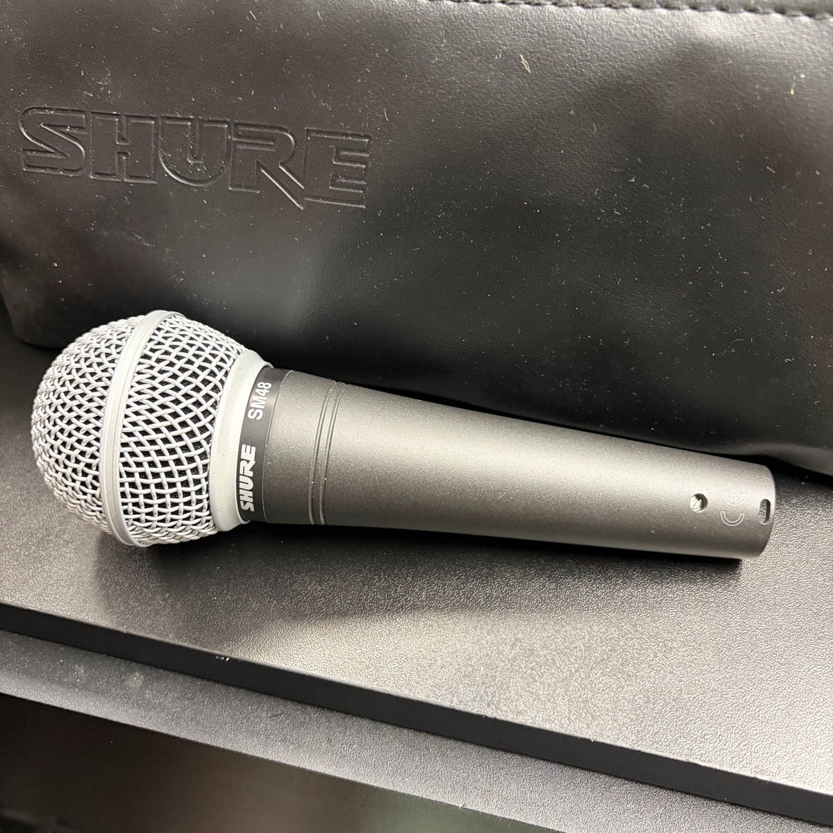 Shure SM48 Cardioid Dynamic Vocal Microphone, Used