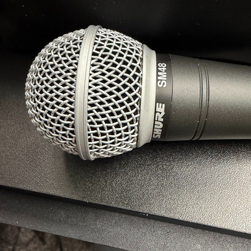 Shure SM48 Cardioid Dynamic Vocal Microphone, Used