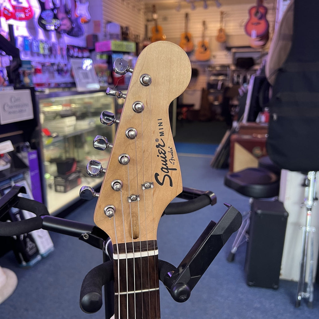 Squier Mini Strat Electric Guitar, Black, Used