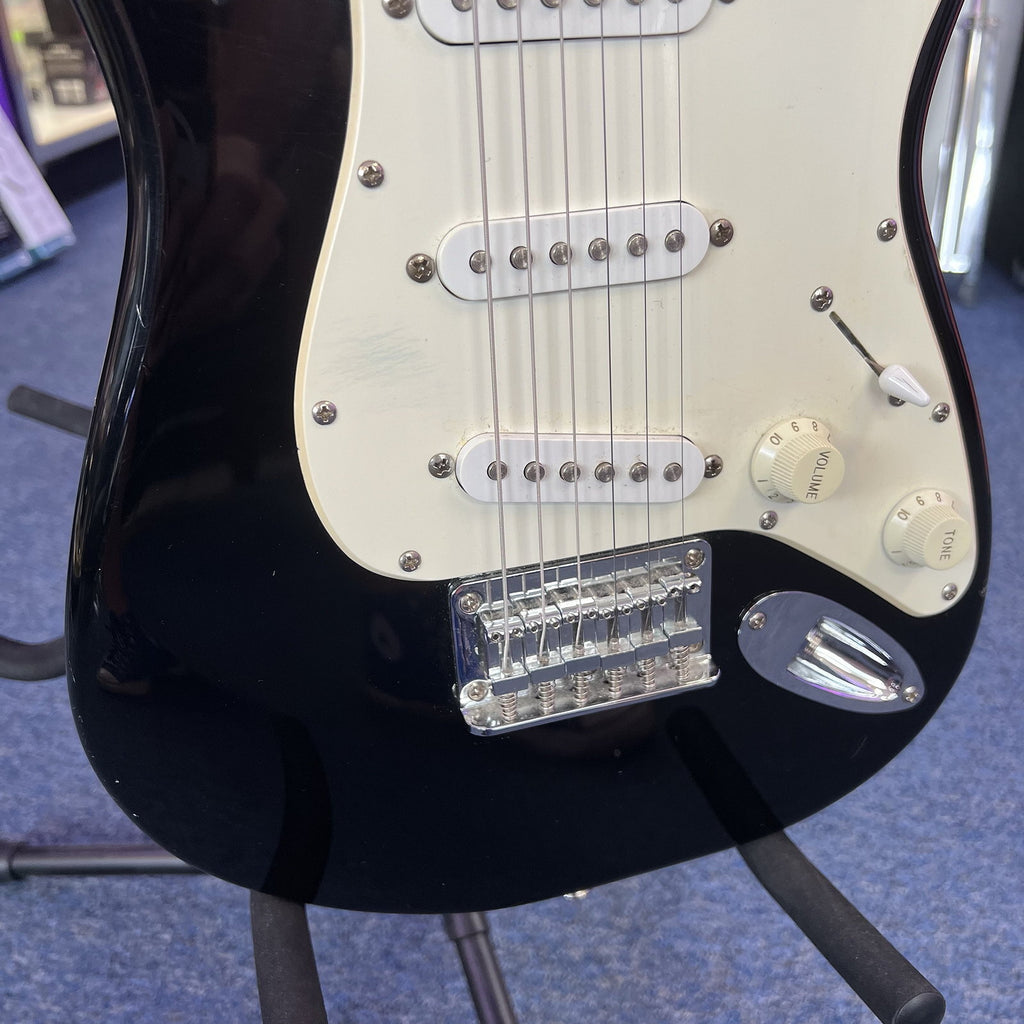 Squier Mini Strat Electric Guitar, Black, Used
