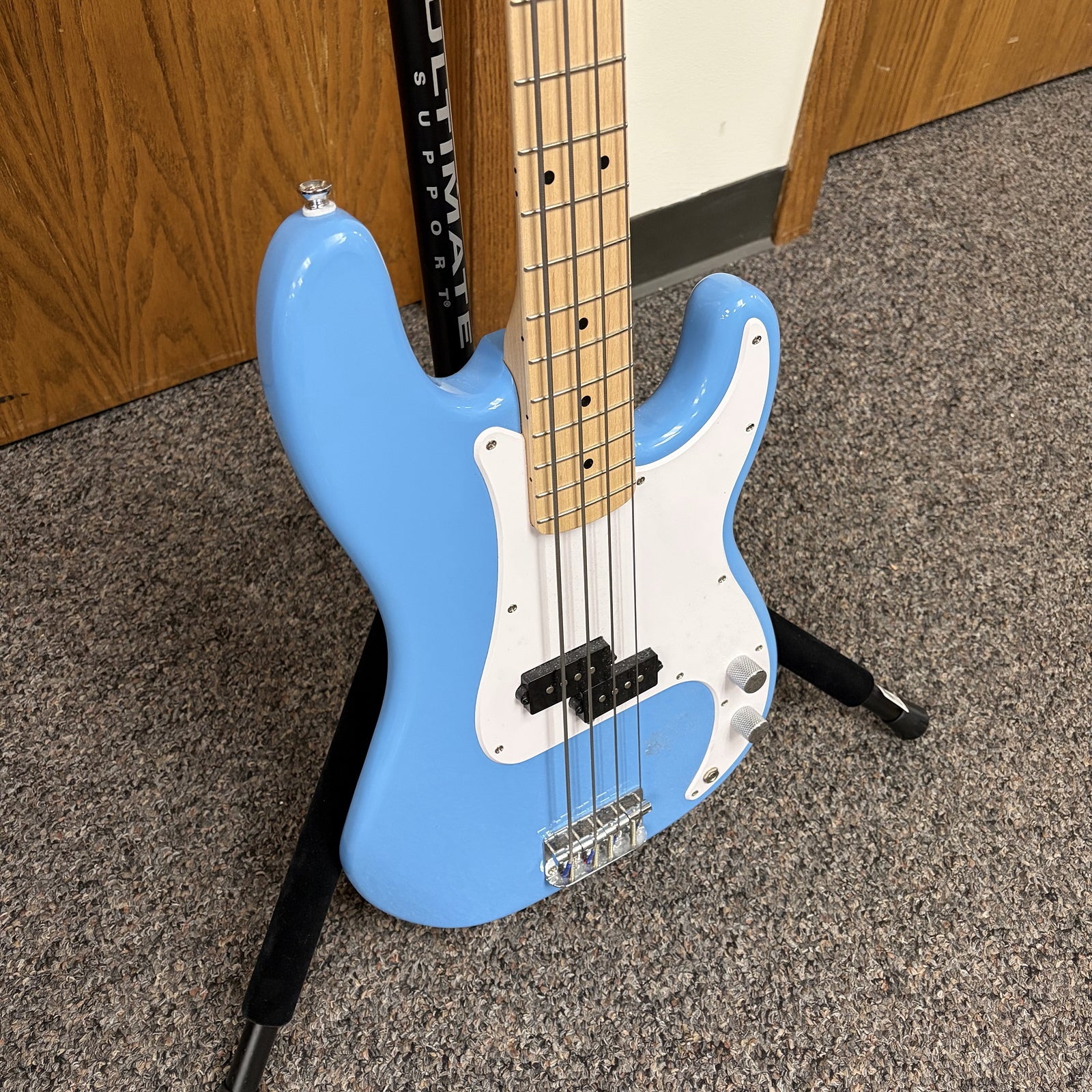 Squier Sonic Precision Bass - California Blue with Maple Fingerboard - Used