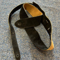 Suede Leather Guitar Strap used