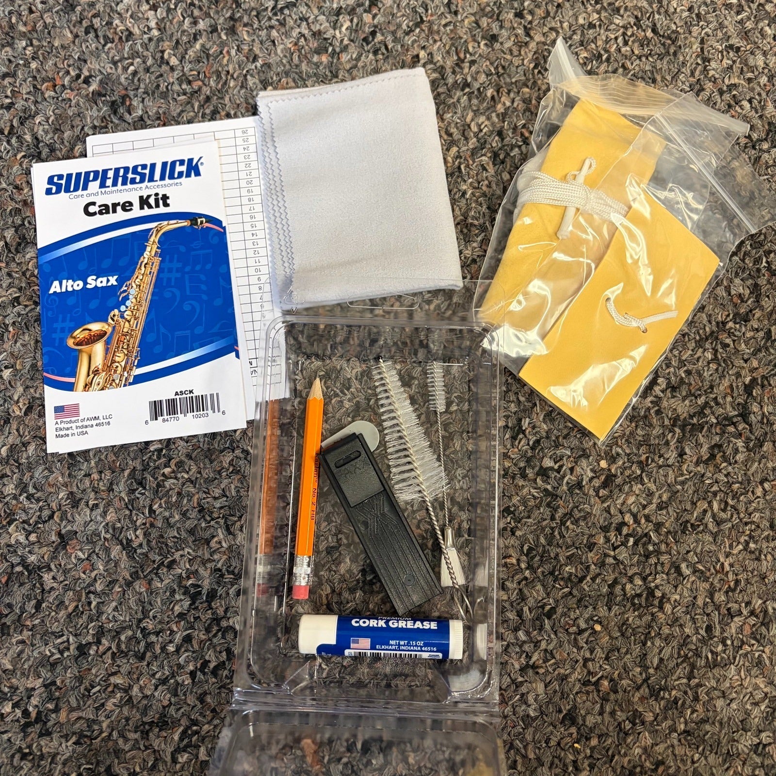 Superslick Alto Saxophone Care Kit