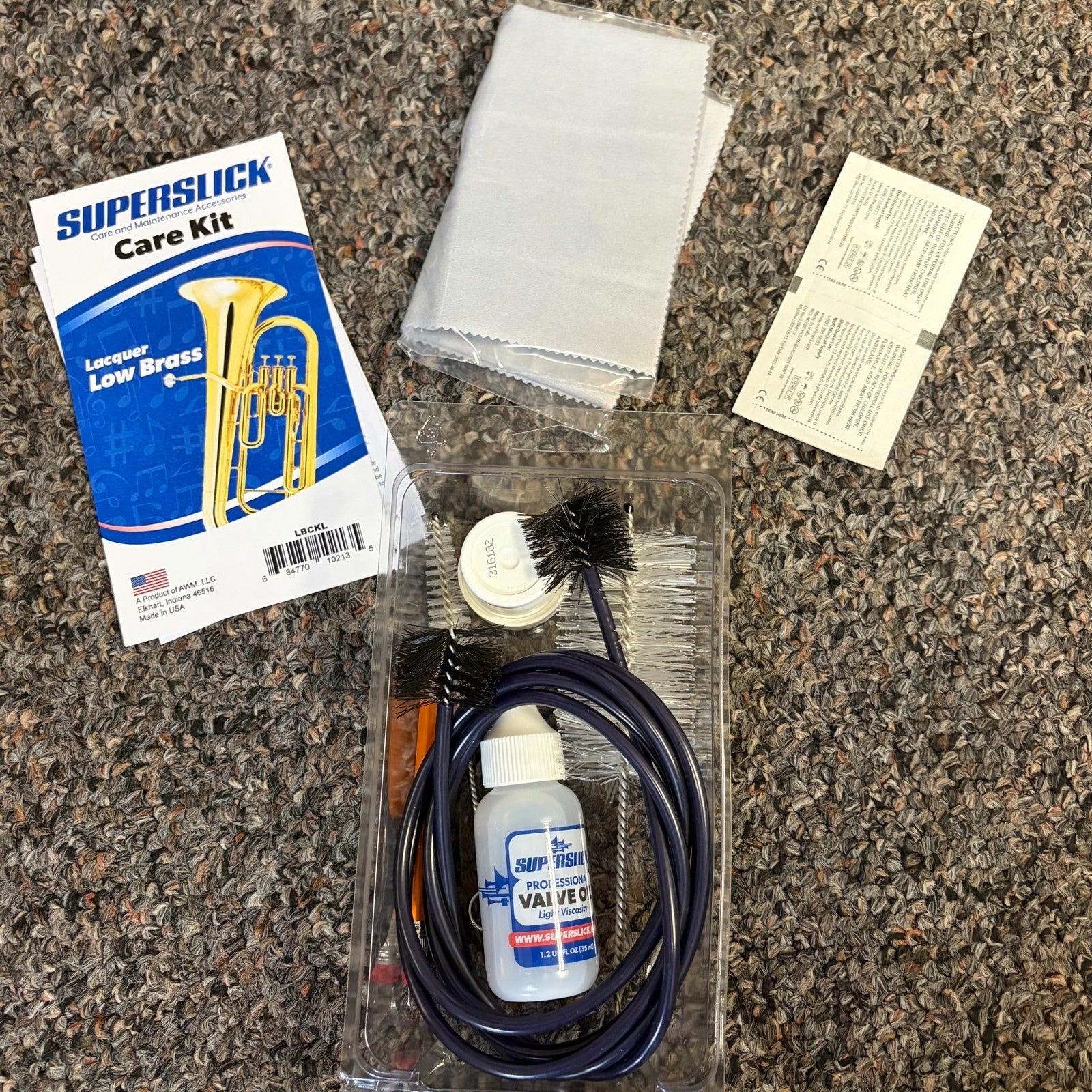 Superslick Low Brass Care Kit