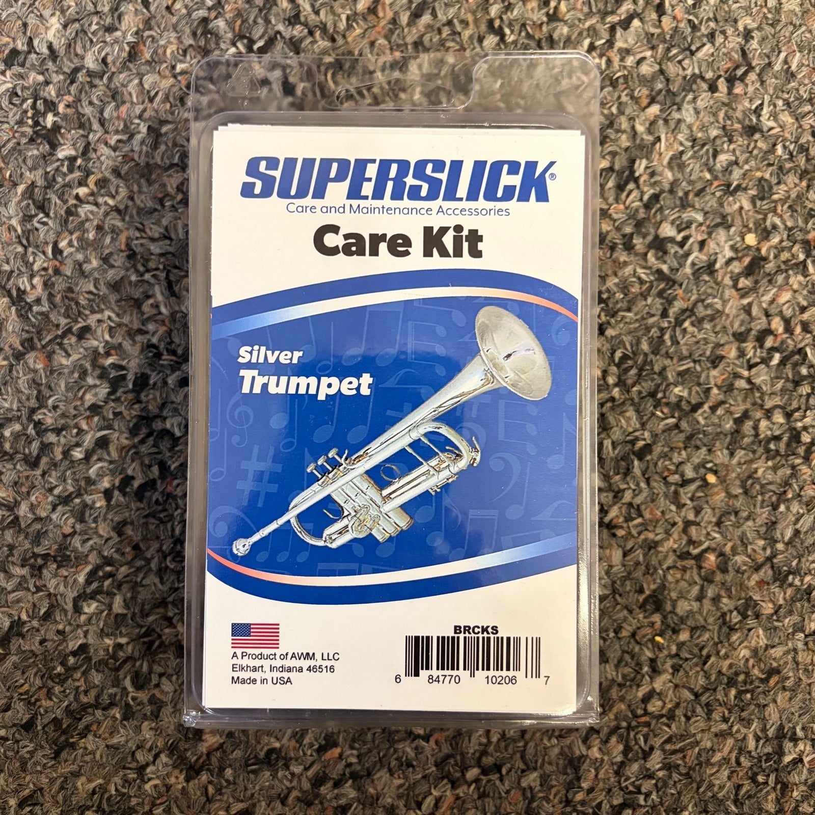 Superslick Trumpet Care Kit (Sliver)