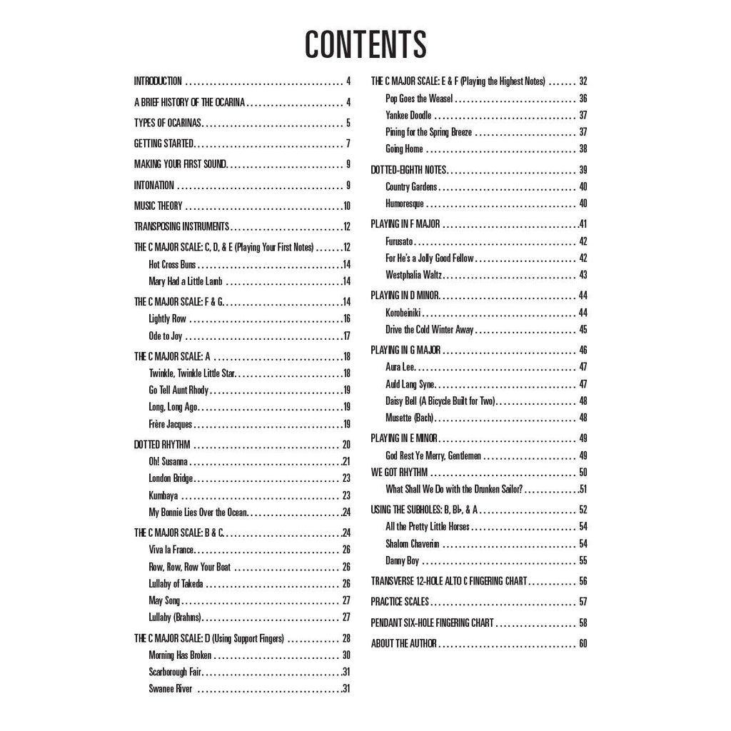 Hal Leonard Ocarina Method
