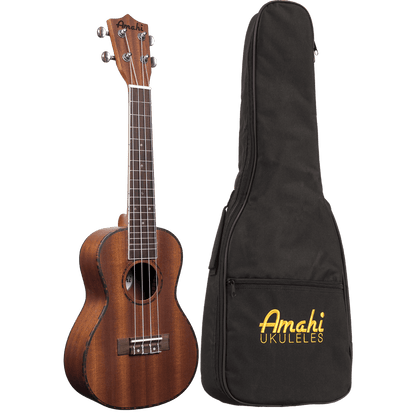 Amahi Classic Mahogany Concert Ukulele w/EQ