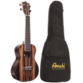 Amahi UK990 Classic Ebony Tenor Ukulele