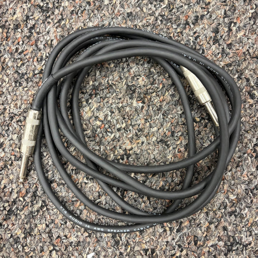 VTG Audio Commercial Series 16 AWG Speaker Cable 1/4" ends 10'' (used)