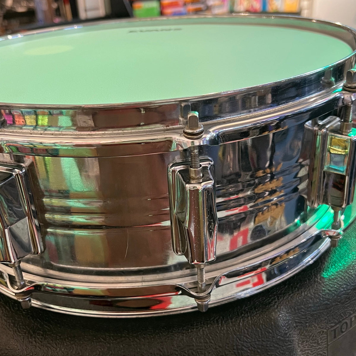 Vintage Pearl Snare Drum w/Case Japan, 1970s