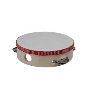 W306 6' Tambourine With Skin Head