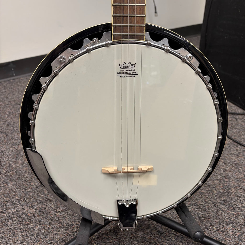 Washburn B-9 5-String Banjo w/pickup, Used