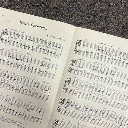 White Christmas Simplified Piano Solo