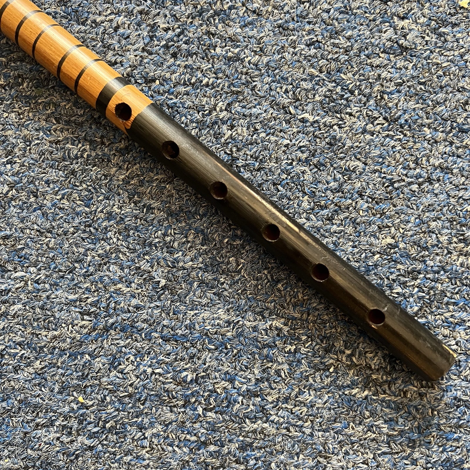 Wooden whistle Flute with holes - Used