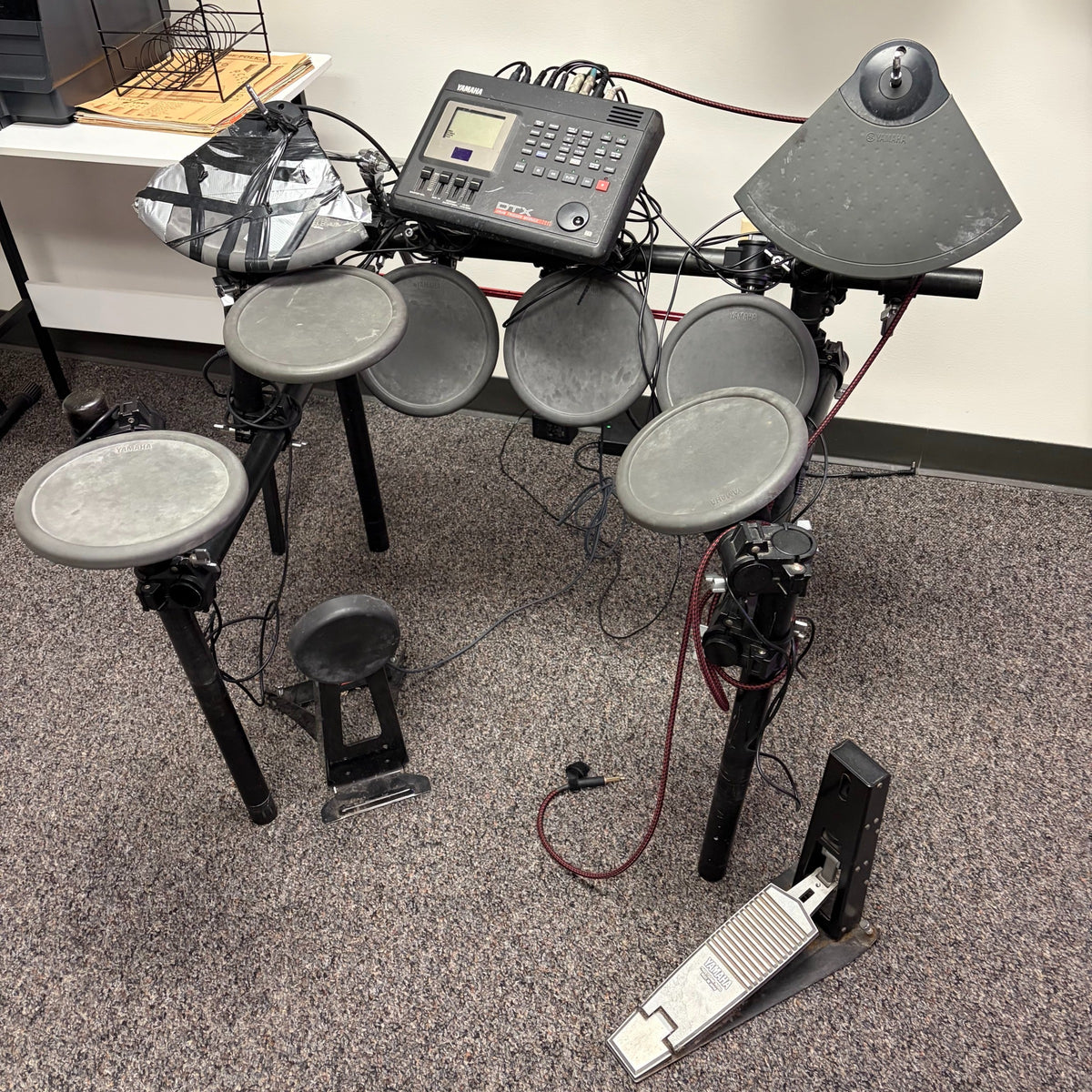 Yamaha Model DTX Original Electronic Drum Kit Used