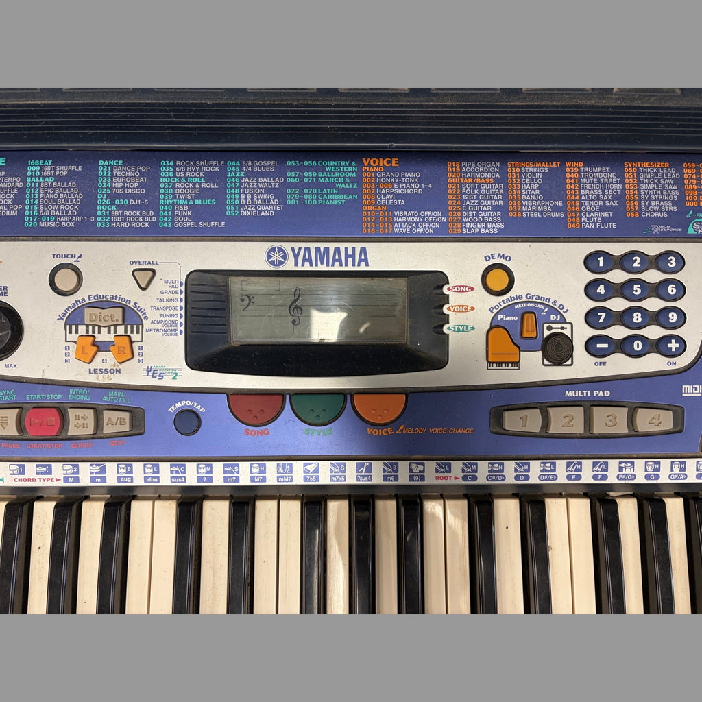 Yamaha PSR-260 61-Key MIDI Portable Keyboard - Used