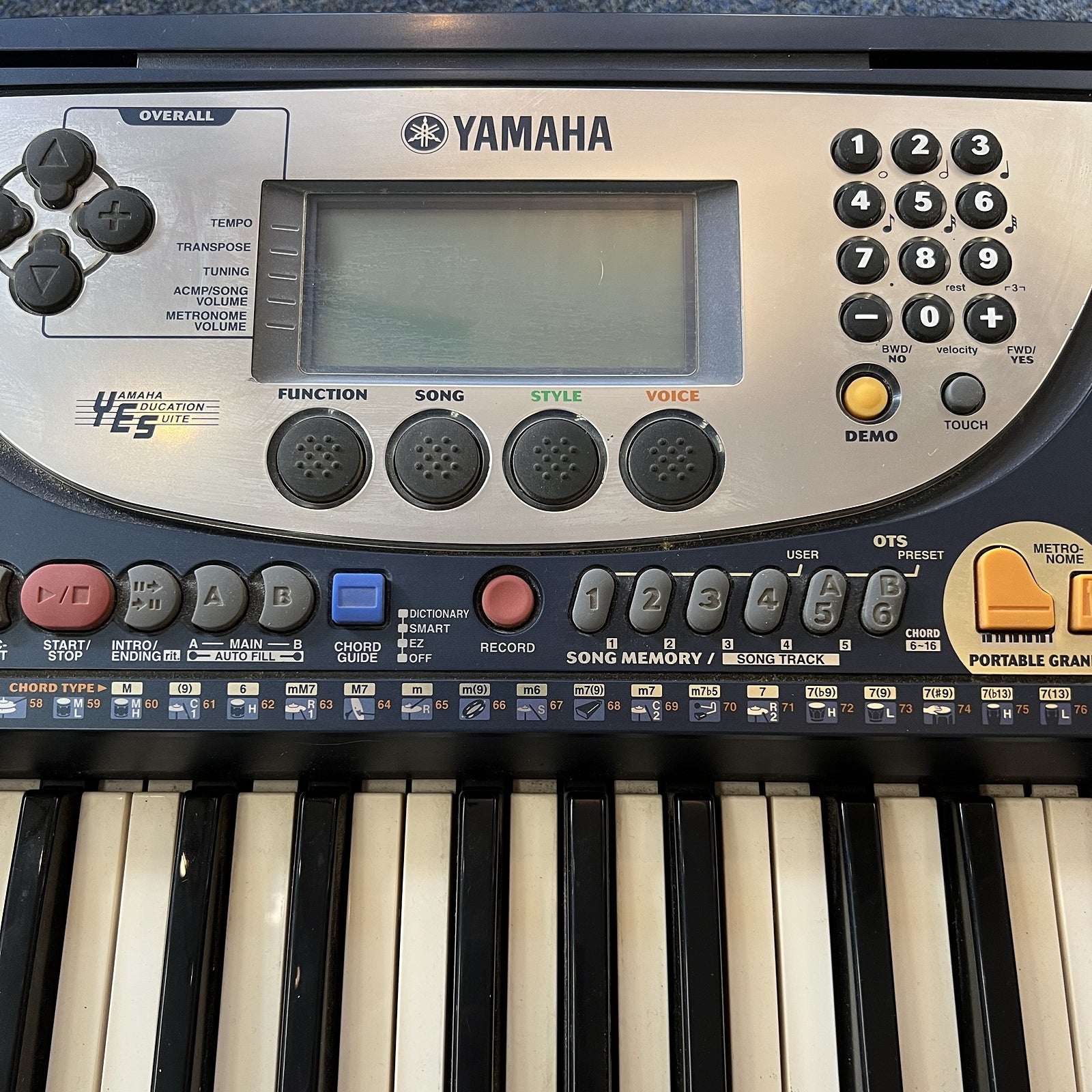 Yamaha PSR-270 61-Key MIDI Portable Keyboard - New Old Stock, Excellent Condition