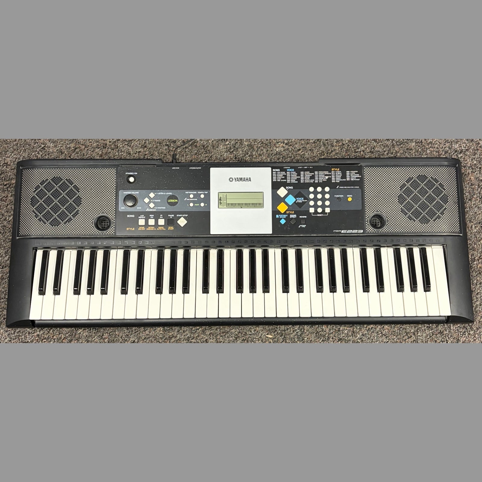 Yamaha PSR-E223 Entry-Level Portable Keyboard