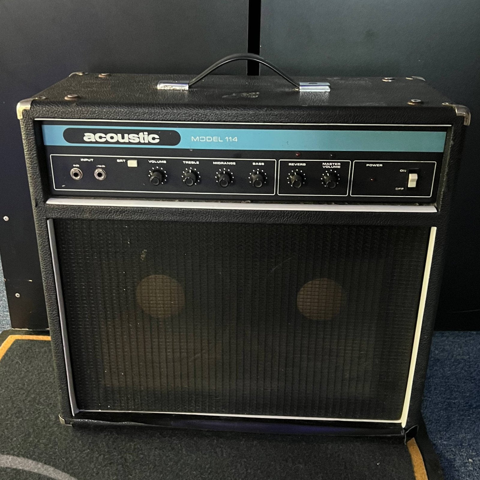 Acoustic Control Corporation Model 114 2x10" vintage combo amp 1970s