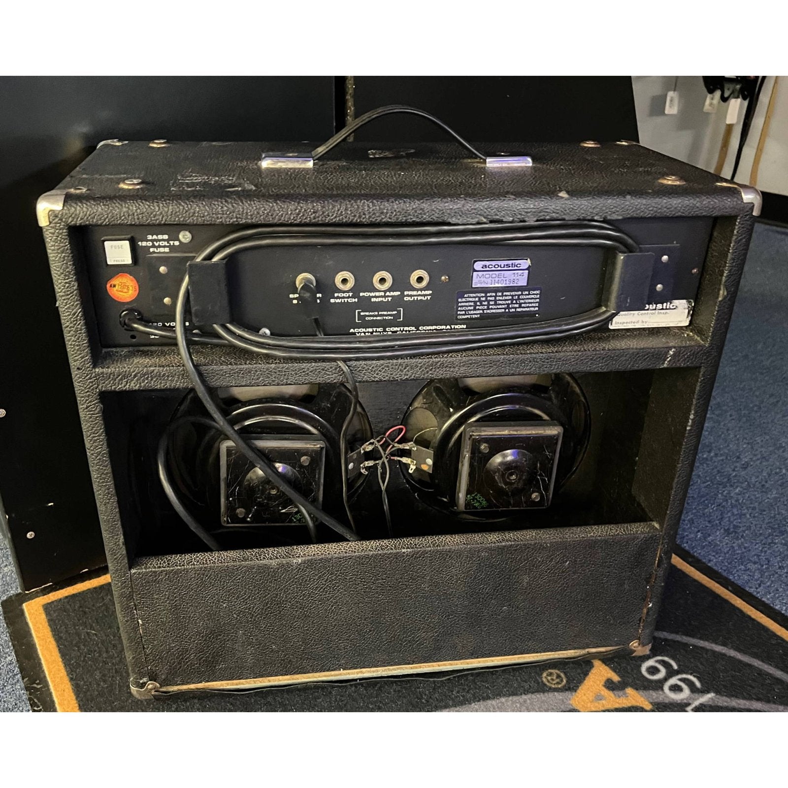 Acoustic Control Corporation Model 114 2x10" vintage combo amp 1970s