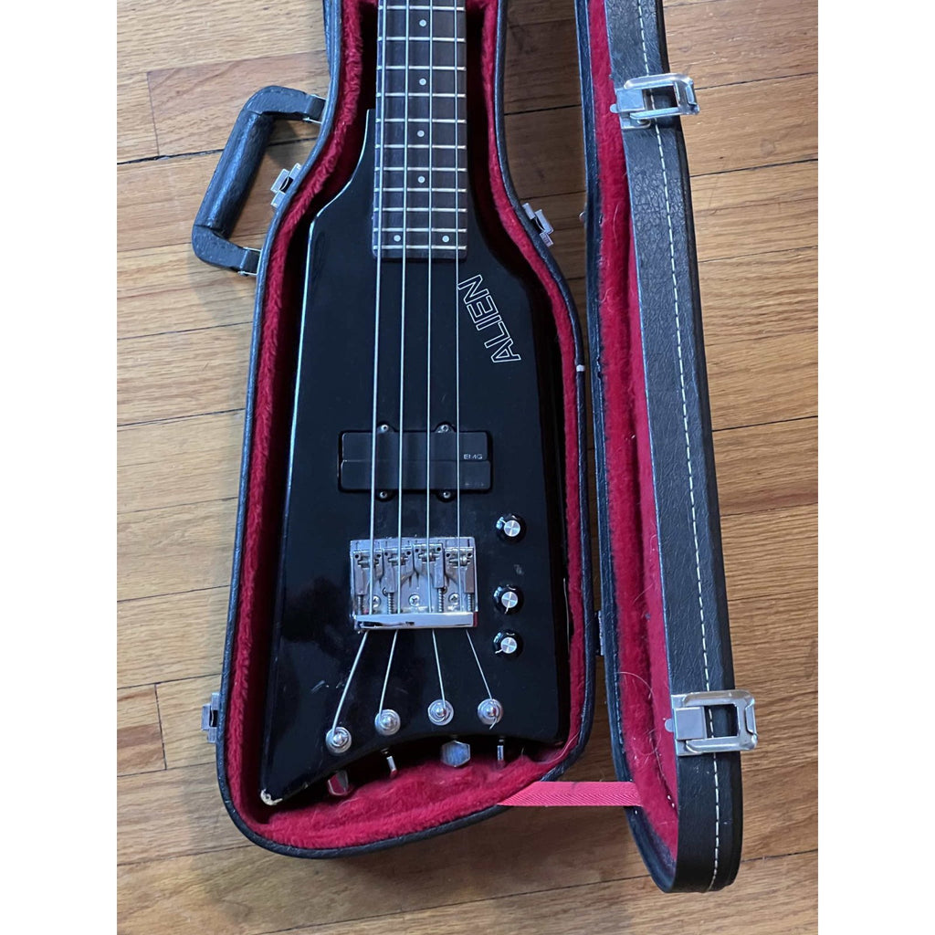 Hondo Alien Headless Electric Bass Guitar 1980s