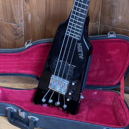 Hondo Alien Headless Electric Bass Guitar 1980s