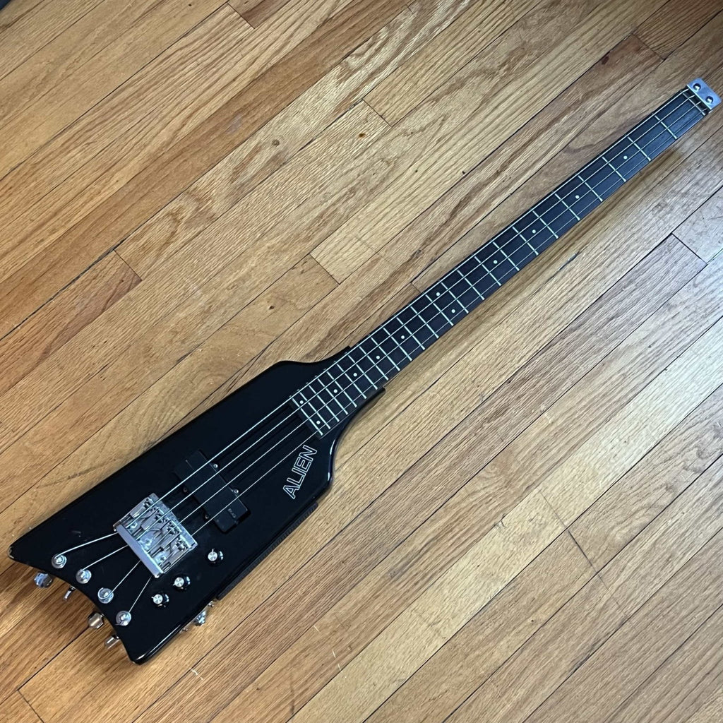 Hondo Alien Headless Electric Bass Guitar 1980s