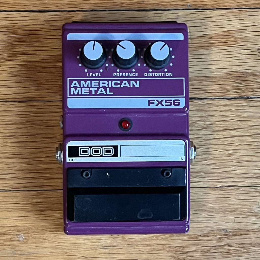 DOD FX56 American Metal Effects Pedal used 1990s