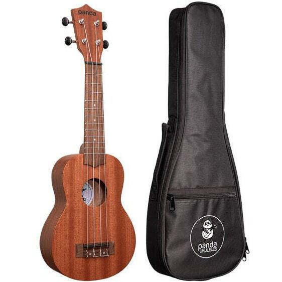 Amahi  Panda Soprano Ukulele Mahogany