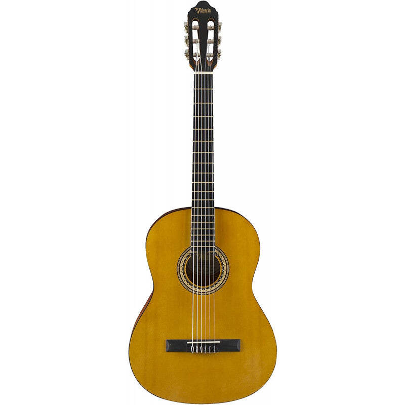 Valencia VC204H Hybrid Neck Classical Guitar Natural