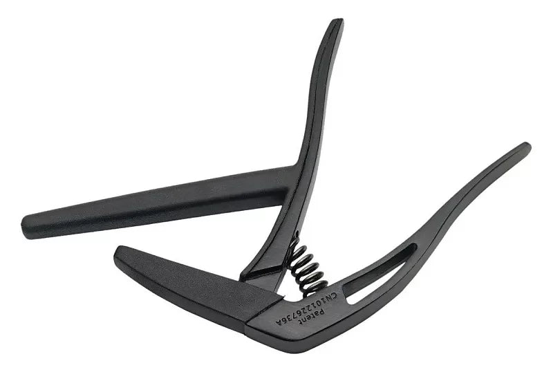 Stagg SCPX-FL Flat Trigger Style capo for classical guitar Black