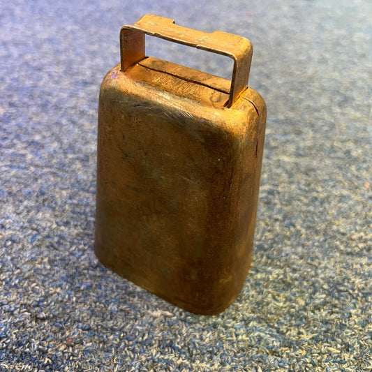 Vintage Copper Cowbell