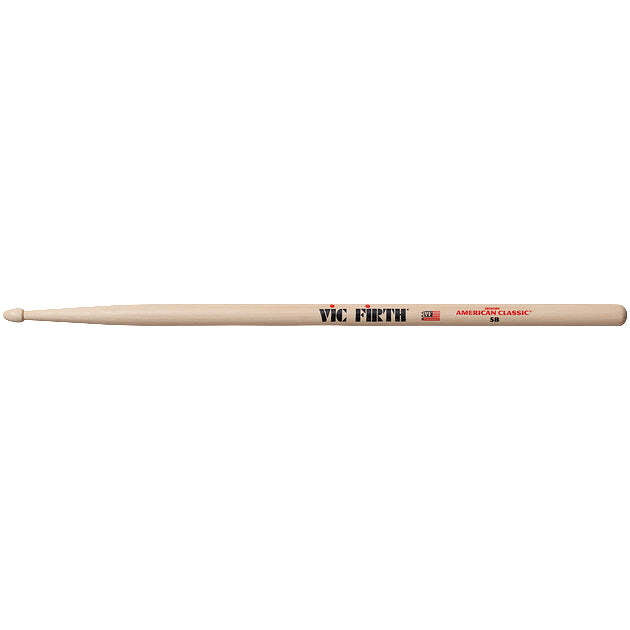 Vic Firth American Classic Hickory Wood Tip Drumsticks 5B